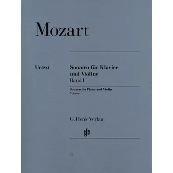 W.A. Mozart: Violin Sonatas 1 (noty na housle, klavír)