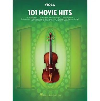 101 Movie Hits (Filmové hity) For Viola (noty na violu)