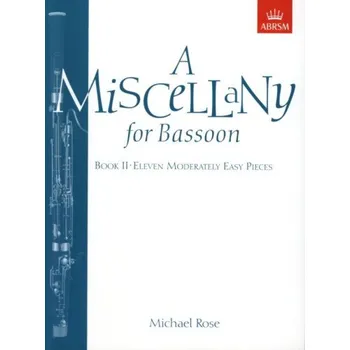 A Miscellany for Bassoon, Book II (noty na fagot, klavír)