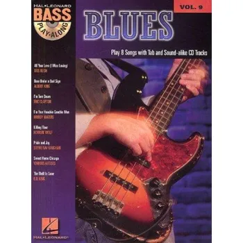 Bass Play-Along 9: Blues (noty, tabulatury, baskytara) (+audio)