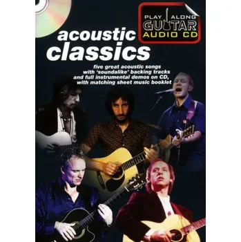 Play Along Guitar Audio CD: Acoustic Classics (tabulatury, noty, kytara) (+CD)