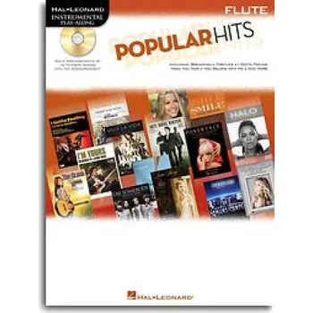 Instrumental Play-Along: Popular Hits - Flute (noty, příčná flétna) (+audio)