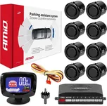 Amio Parkovací asistent LED-GRAF 8 senzorů černých GOLD 18