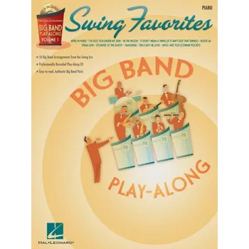 Big Band Play-Along 1: Swing Favorites (noty na klavír) (+audio)