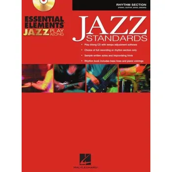 Essential Elements Jazz Play-Along -Jazz Standards (noty na klavír, kytaru, baskytaru, bicí) (+audio)