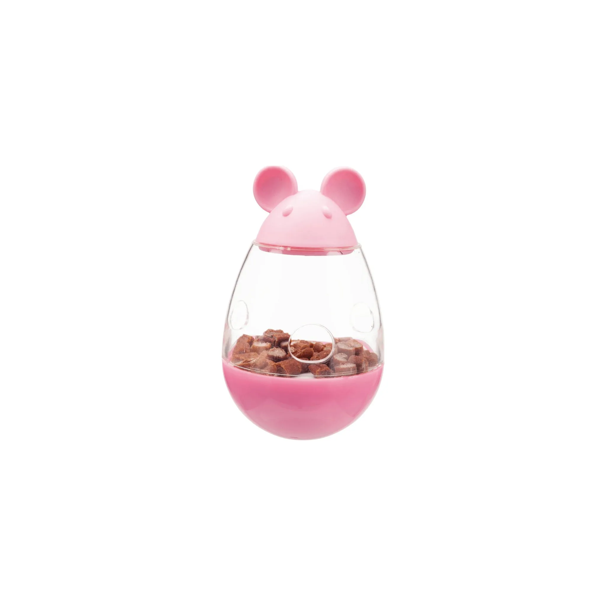 Fotografie 10 - Hračka pro kočku Trixie Cat Activity Snack Mouse myška na pamlsky 9 cm mix barev