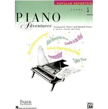 Piano Adventures: Level 5 - Popular Repertoire Book (noty na sólo klavír)