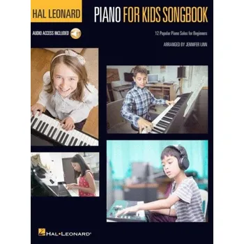 Hal Leonard Piano for Kids Songbook (noty na snadný klavír) (+audio)