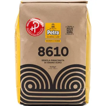 Mouka Mouka Semola z tvrdé pšenice jemně mletá, chléb, ciabatte, Petra 12,5 kg/pytel