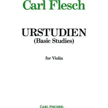 Carl Flesch: Urstudien / Basic Studies (noty na violu)