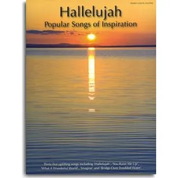Hallelujah: Popular Songs Of Inspiration (noty, klavír, zpěv, kytara)
