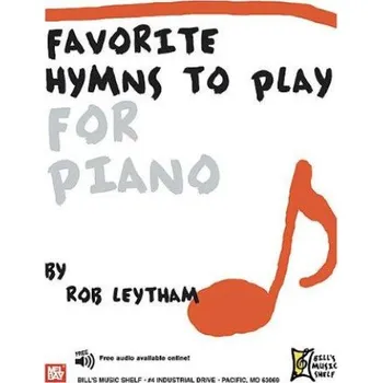 Favorite Hymns to Play for Piano (noty na klavír)