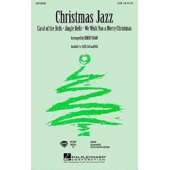Christmas Jazz (SAB) (noty na sborový zpěv, klavír) - SADA 5 ks