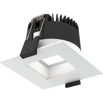 Illuxtron Čtvercové vestavné svítidlo Fabio 75 LV-HE Barva: Bílá, Teplota chromatičnosti / Stmívání: 4000 Kelvinů / Stmívatelné TRIAC, Úhel vyzařování: 80° 833E03MW9G02