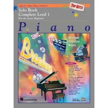 Alfred's Basic Piano Library Top Hits Solo Book Complete Level 1 (noty na snadný klavír)