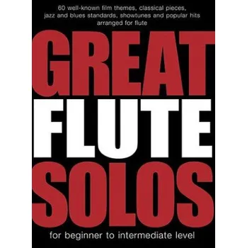Great Flute Solos (noty, příčná flétna)