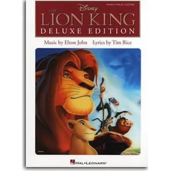 Elton John/Tim Rice: The Lion King (Lví král) - Deluxe Edition (noty, akordy, texty, klavír, kytara, zpěv)