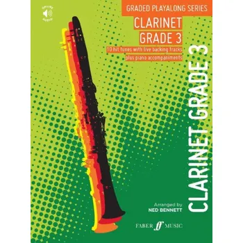 Graded Playalong Series: Clarinet Grade 3 (noty na klarinet, klavír) (+audio)