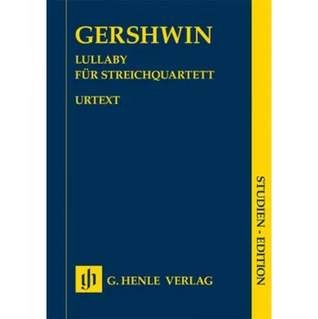 George Gershwin: Lullaby (noty, smyčcový kvartet)
