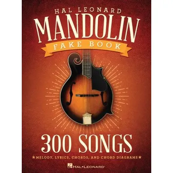 Hal Leonard Mandolin Fake Book (noty, melodická linka, akordy na mandolínu)