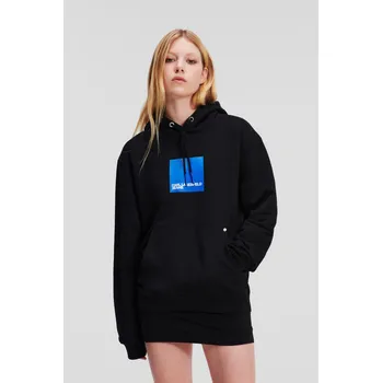 Dámská mikina MIKINA KARL LAGERFELD JEANS KLJ REGULAR LOGO HOODIE BLACK