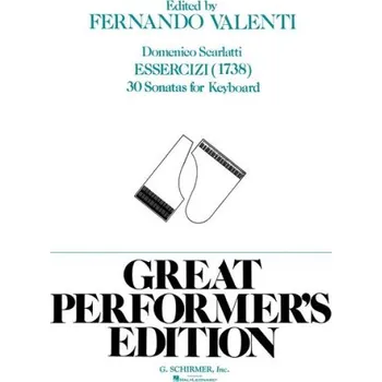 Domenico Scarlatti: Essercizi - 30 Sonatas For Harpsichord (noty na klavír, cembalo)