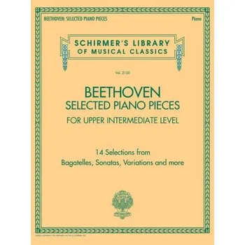 Beethoven: Selected Piano Pieces: Upper Intermediate (noty na klavír)