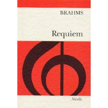 Johannes Brahms: Requiem Op.45 - SATB (noty na sborový zpěv, orchestr)