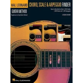 Hal Leonard Guitar Method: Guitar Chord, Scale & Arpeggio Finder (noty na kytaru)