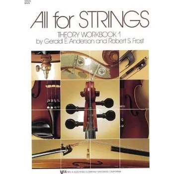 All For Strings Theory Workbook 1 Violin (noty na housle)