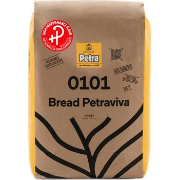 Mouka Mouka pšeničná typ1 s klíčky, kynuté a plundrové těsto, Petra 12,5 kg/pytel