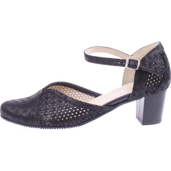 Dámské lodičky OBUV JANA ČR Boty JANA 2769/5016 černé dámské kožené lodičky Velikost: 36