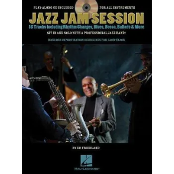 Ed Friedland: Jazz Jam Session (noty pro nástroje houslového klíče) (+audio)