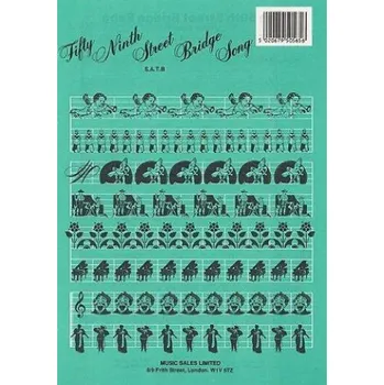 Paul Simon: Fifty-Ninth Street Bridge Song (Feelin' Groovy)- SATB/Piano (noty pro sborový zpěv, klavír) - SADA 5 ks