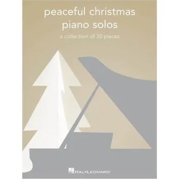 Peaceful Christmas Piano Solos (noty na klavír)