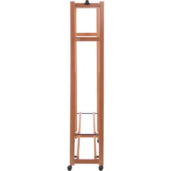 Věšák ARREDAMENTI Giulius 31 x 78 - dřevěný stojan na šaty / věšák na kolečkách