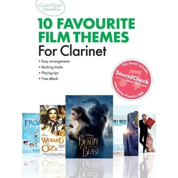 Guest Spot Interactive: 10 Favourite Film Themes for Clarinet (noty na klarinet) (+audio & software)
