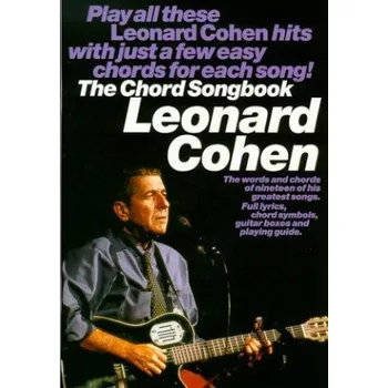 Leonard Cohen: Chord Songbook (akordy, texty, kytara)