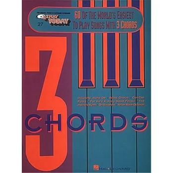 E-Z Play Today 27: 60 of the World's Easiest to Play Songs With 3 Chords (noty, melodická linka, akordy)