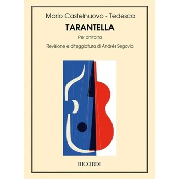Mario Castelnuovo-Tedesco: Tarantella (1936) (noty na kytaru)