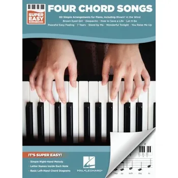 Super Easy Songbook: Four Chord Songs (noty na super snadný klavír)