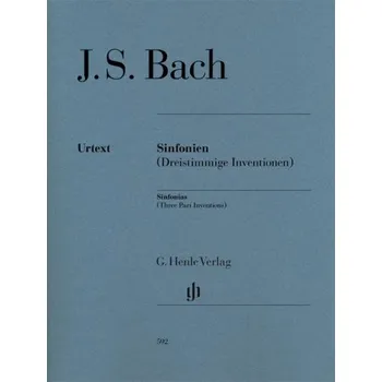 J. S. Bach: Sinfonias (noty na klavír)