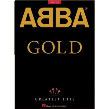 ABBA: Gold - Greatest Hits For Ukulele (noty, melodická linka, akordy)