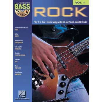 Bass Play-Along 1: Rock (noty, tabulatury na baskytaru) (+audio)
