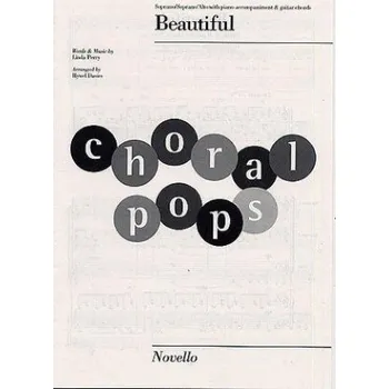 Christina Aguilera: Beautiful (SSA/Piano) (noty pro sborový zpěv, klavír) - SADA 5 ks