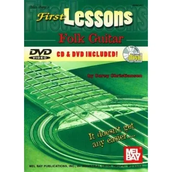 First Lessons Folk Guitar (noty na kytaru) (+CD & DVD)