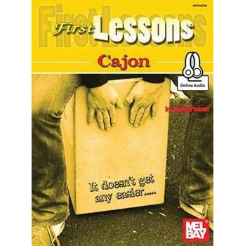 Jordan Perlson: First Lessons Cajon (noty na cajón) (+audio)