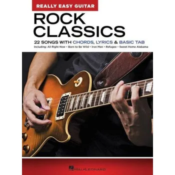 Really Easy Guitar: Rock Classics (akordy na kytaru, texty písní)