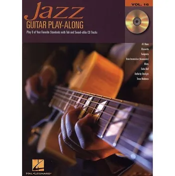 Guitar Play-Along 16: Jazz Guitar (tabulatury, noty, kytara) (+audio)