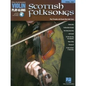 Violin Play-Along 54: Scottish Folksongs (noty na housle) (+audio)